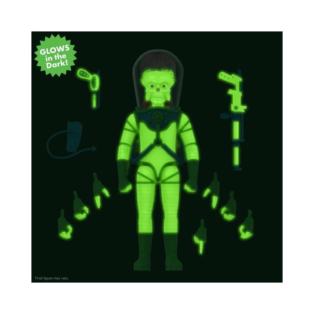 SUPER7 MARS ATTACKS ULTIMATES MARTIAN (THE INVASION BEGINS) GLOWING ACTION FIGURE