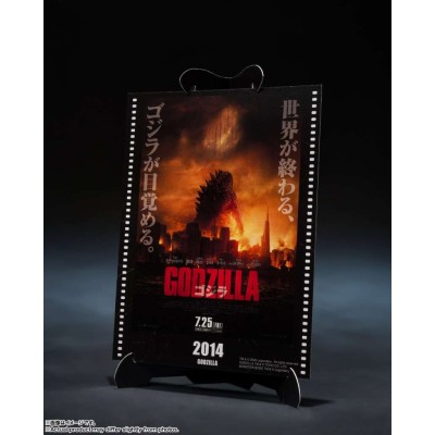 BANDAI GODZILLA 2014 MOVIE GRAPHIC PLUS S.H. MONSTERARTS SERIES ACTION FIGURE