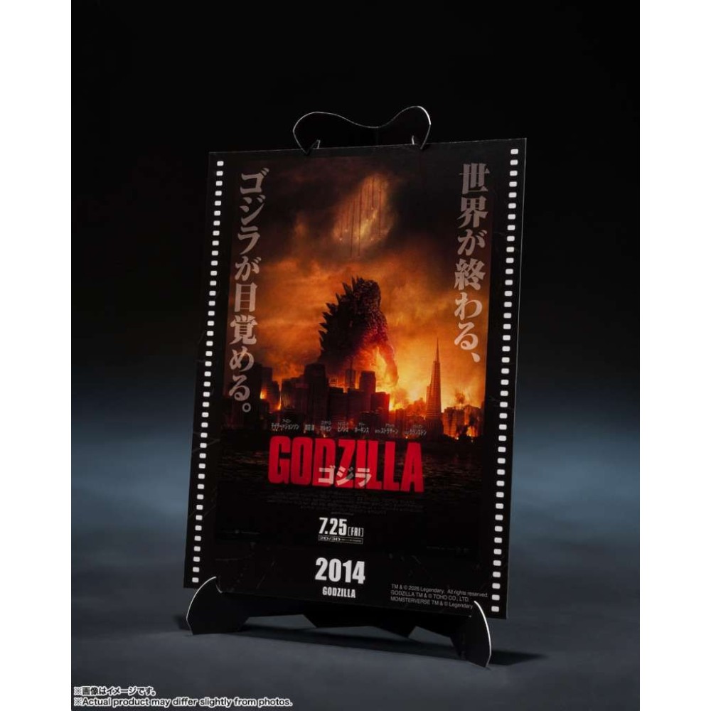 BANDAI GODZILLA 2014 MOVIE GRAPHIC PLUS S.H. MONSTERARTS SERIES ACTION FIGURE