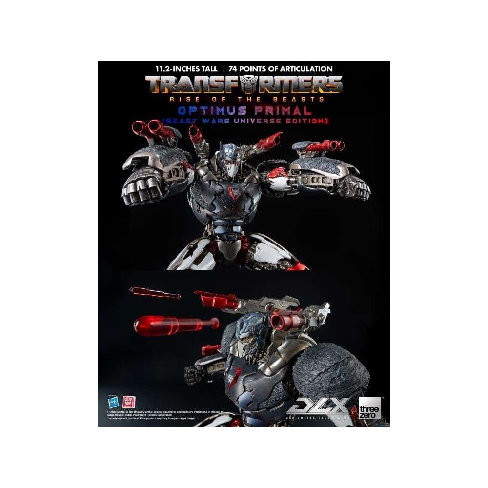 TRANSFORMERS RISE OF THE BEASTS DLX OPTIMUS PRIMAL ACTION FIGURE THREEZERO