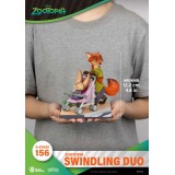 D-STAGE ZOOTOPIA SWINDLING DUO STATUA FIGURE DIORAMA BEAST KINGDOM