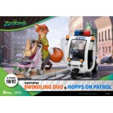 BEAST KINGDOM D-STAGE SERIES ZOOTOPIA SWINDLING DUO STATUE FIGURE DIORAMA