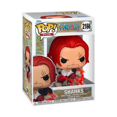 FUNKO POP! PLUS ONE PIECE SHANKS BOBBLE HEAD FIGURE FUNKO