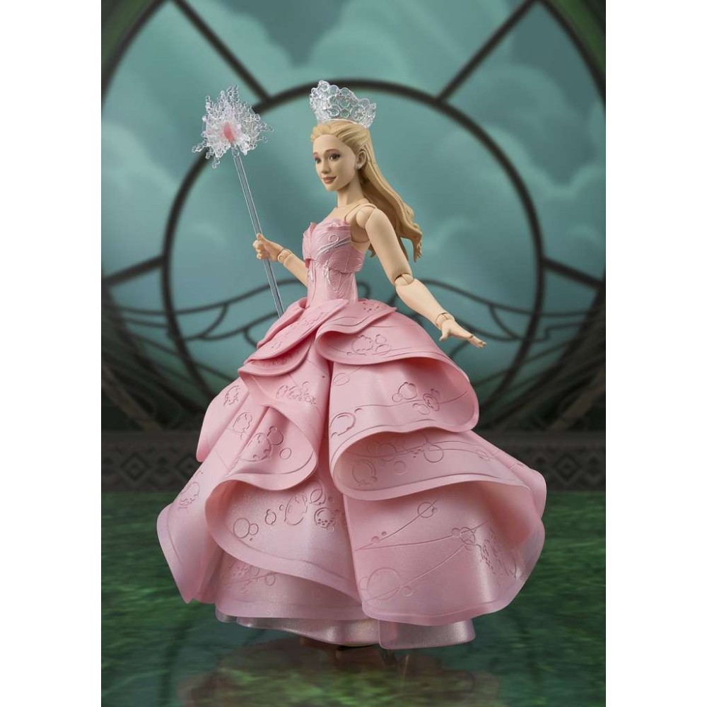 BANDAI WICKED GLINDA S.H. FIGUARTS SERIES PVC ACTION FIGURE