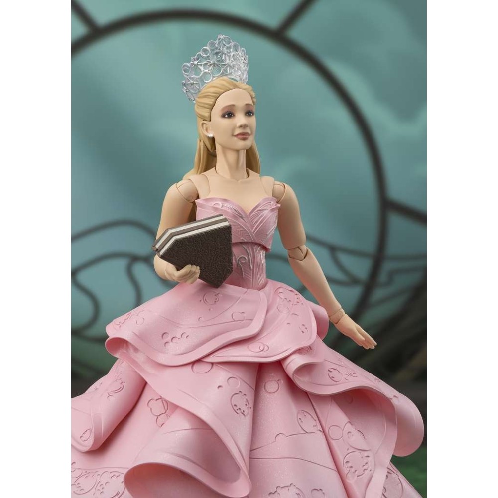 BANDAI WICKED GLINDA S.H. FIGUARTS SERIES PVC ACTION FIGURE