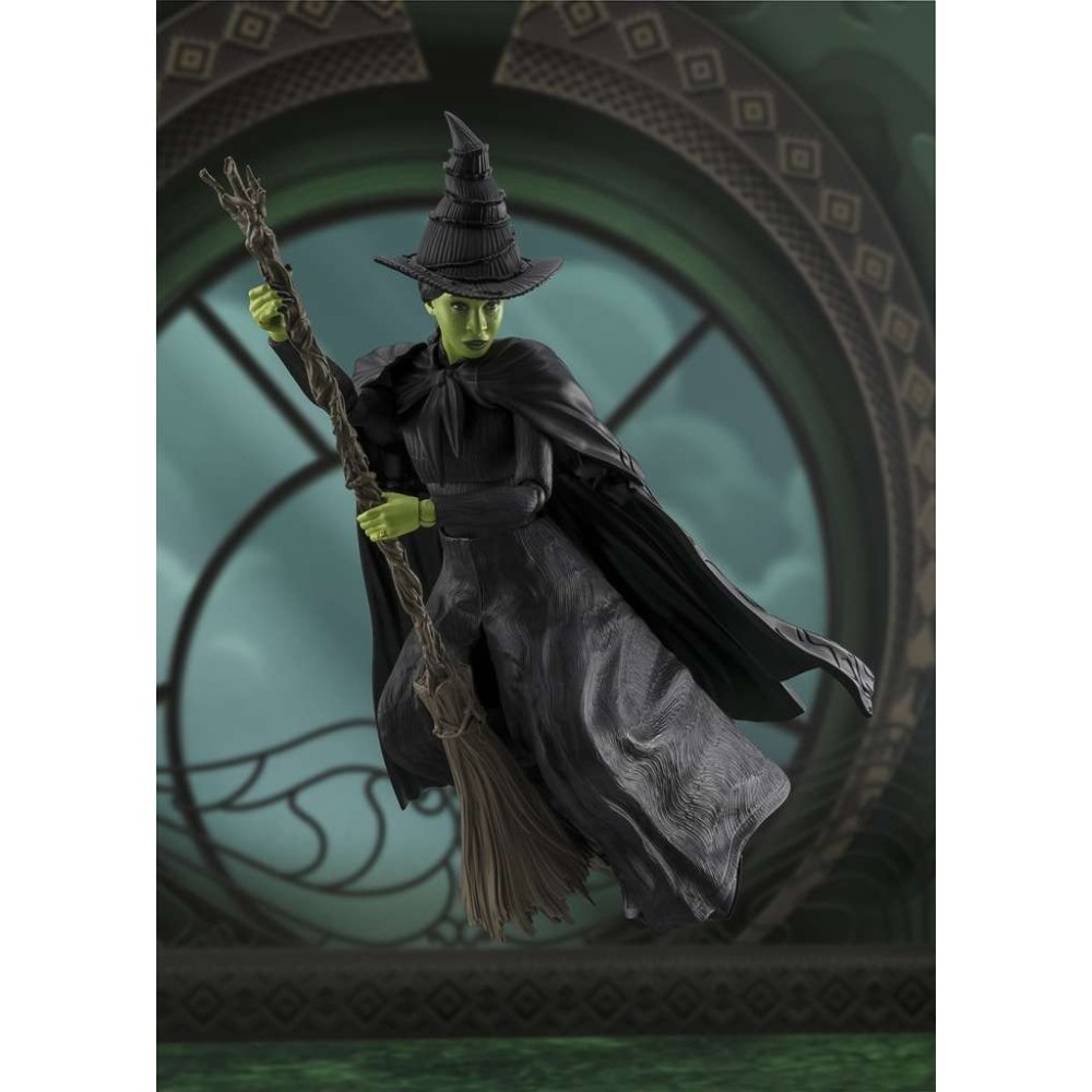BANDAI WICKED ELPHABA S.H. FIGUARTS SERIES PVC ACTION FIGURE