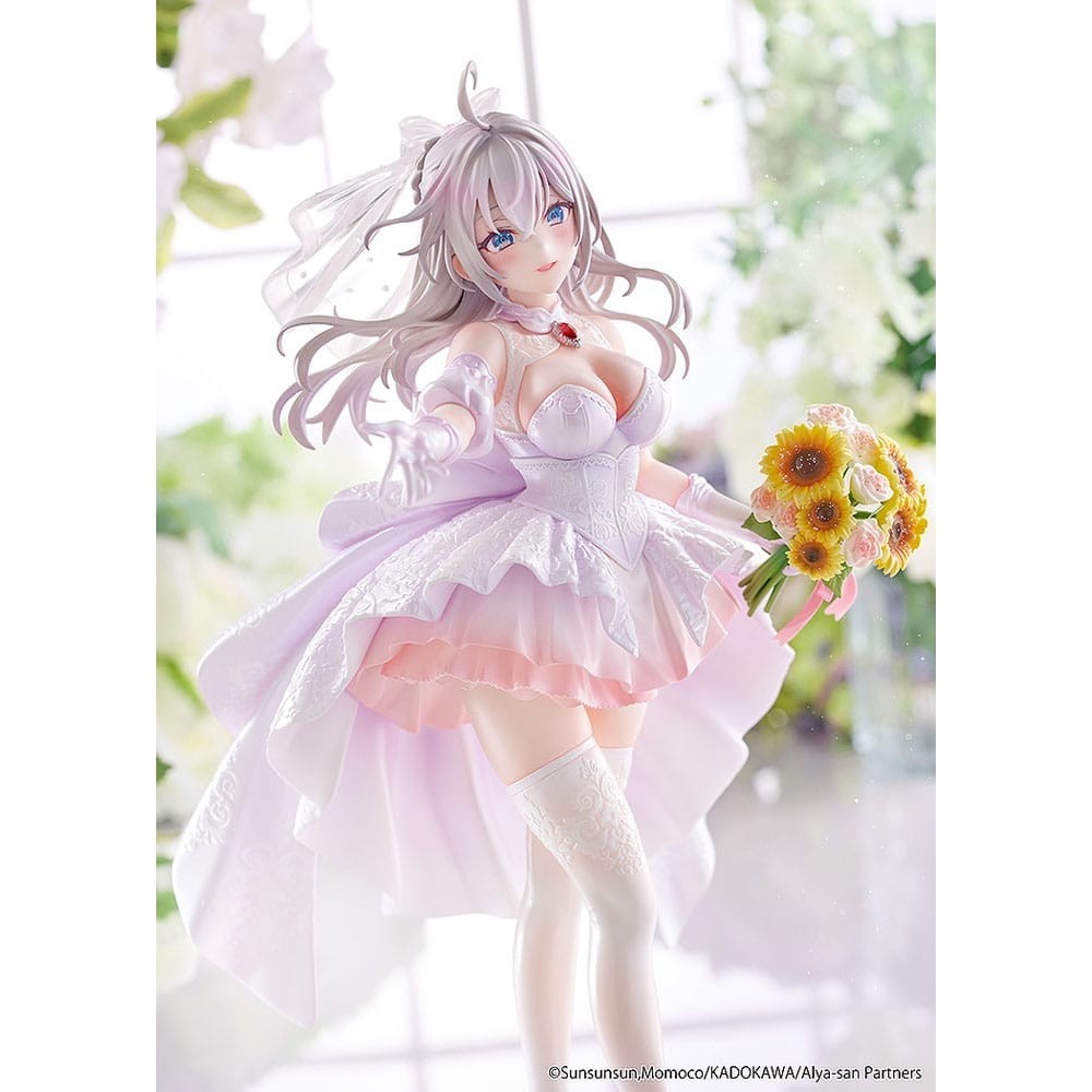 ALYA SOMETIMES HIDES HER FEELINGS IN RUSSIAN ALISA MIKHAILOVNA KUJOU WEDDING DRESS 1/7 STATUA FIGURE KADOKAWA