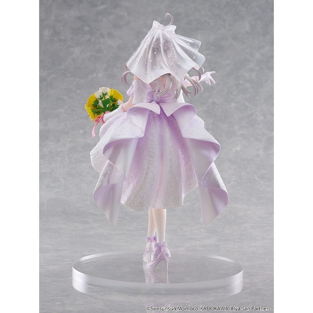 ALYA SOMETIMES HIDES HER FEELINGS IN RUSSIAN ALISA MIKHAILOVNA KUJOU WEDDING DRESS 1/7 STATUA FIGURE KADOKAWA