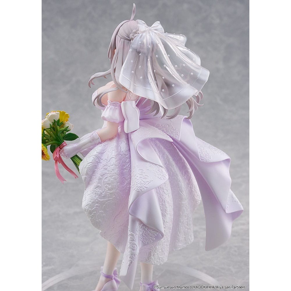 ALYA SOMETIMES HIDES HER FEELINGS IN RUSSIAN ALISA MIKHAILOVNA KUJOU WEDDING DRESS 1/7 STATUA FIGURE KADOKAWA