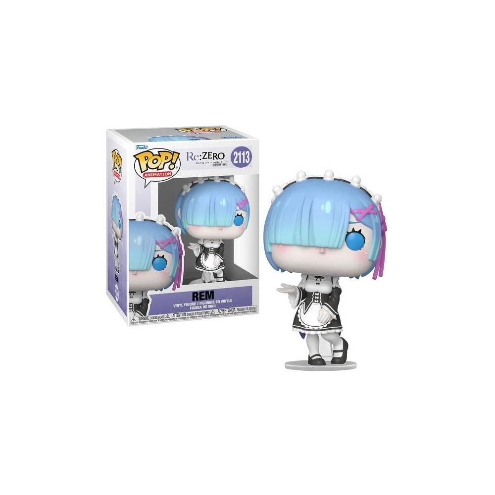FUNKO POP! RE:ZERO REM BOBBLE HEAD KNOCKER FIGURE FUNKO