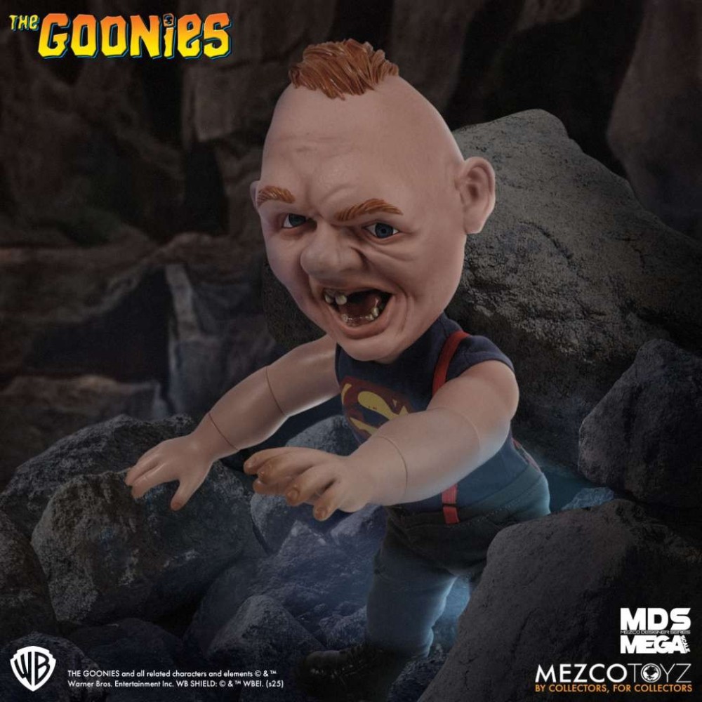 MDS MEGA SCALE THE GOONIES TALKING SLOTH ACTION FIGURE MEZCO TOYS