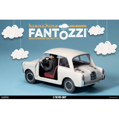 FANTOZZI LA BIANCHINA SIETE TRE ST...ZI 1/18 DIE CAST FIGURE INFINITE STATUE