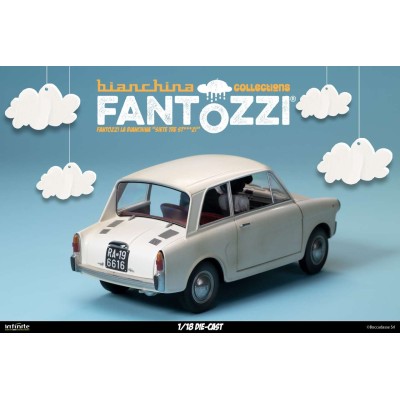 INFINITE STATUE FANTOZZI LA BIANCHINA SIETE TRE ST...ZI VERSION 1/18 SCALE DIE CAST FIGURE