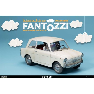 FANTOZZI LA BIANCHINA SIETE TRE ST...ZI 1/18 DIE CAST FIGURE INFINITE STATUE