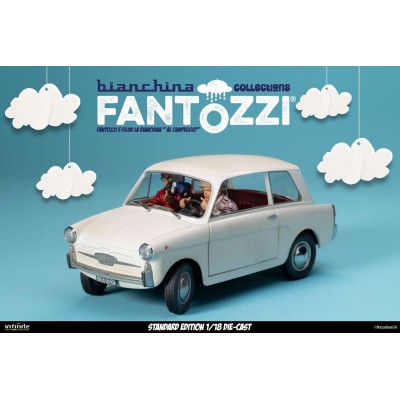FANTOZZI E FILINI LA BIANCHINA AL CAMPEGGIO 1/18 DIE CAST FIGURE INFINITE STATUE