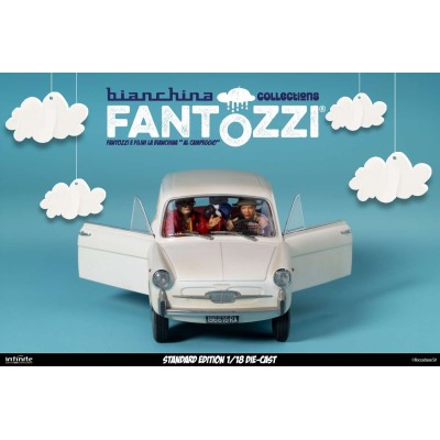 INFINITE STATUE FANTOZZI E FILINI LA BIANCHINA AL CAMPEGGIO VERSION 1/18 SCALE DIE CAST FIGURE
