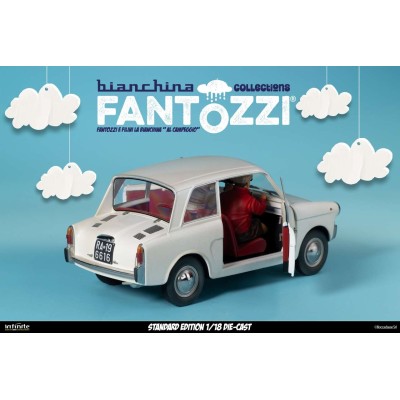 INFINITE STATUE FANTOZZI E FILINI LA BIANCHINA AL CAMPEGGIO VERSION 1/18 SCALE DIE CAST FIGURE