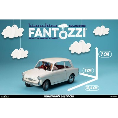 FANTOZZI E FILINI LA BIANCHINA AL CAMPEGGIO 1/18 DIE CAST FIGURE INFINITE STATUE