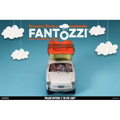 FANTOZZI E FILINI LA BIANCHINA AL CAMPEGGIO DELUXE 1/18 DIE CAST FIGURE INFINITE STATUE
