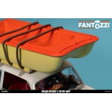 INFINITE STATUE FANTOZZI E FILINI LA BIANCHINA AL CAMPEGGIO DELUXE VERSION 1/18 SCALE DIE CAST FIGURE