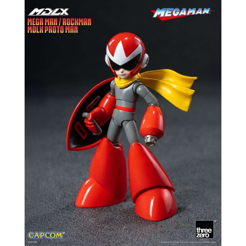 MEGAMAN ROCKMAN PROTO MAN MDLX ACTION FIGURE THREEZERO