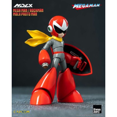 THREEZERO MEGAMAN ROCKMAN PROTO MAN MDLX SERIES ACTION FIGURE