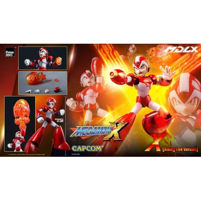 THREEZERO MEGAMAN X RISING FIRE VERSION MDLX SERIES ACTION FIGURE