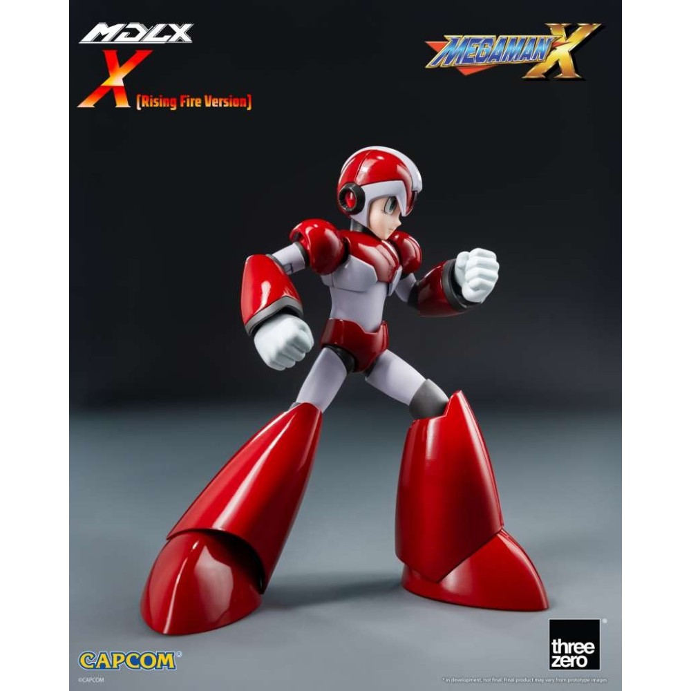 MEGAMAN X RISING FIRE VERSION MDLX ACTION FIGURE THREEZERO