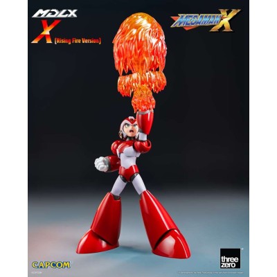 MEGAMAN X RISING FIRE VERSION MDLX ACTION FIGURE THREEZERO