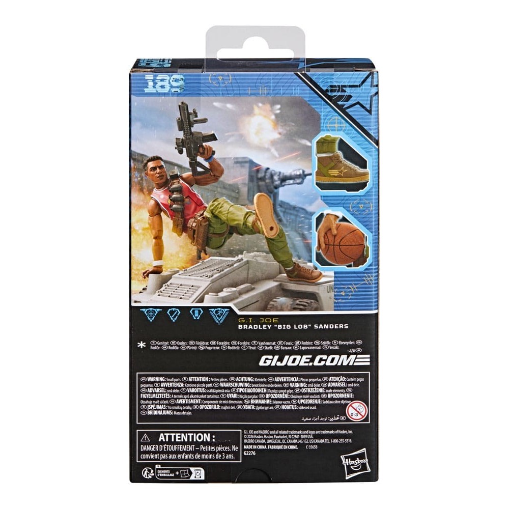 G.I. JOE CLASSIFIED SERIES BRADLEY BIG LOB SANDERS ACTION FIGURE HASBRO
