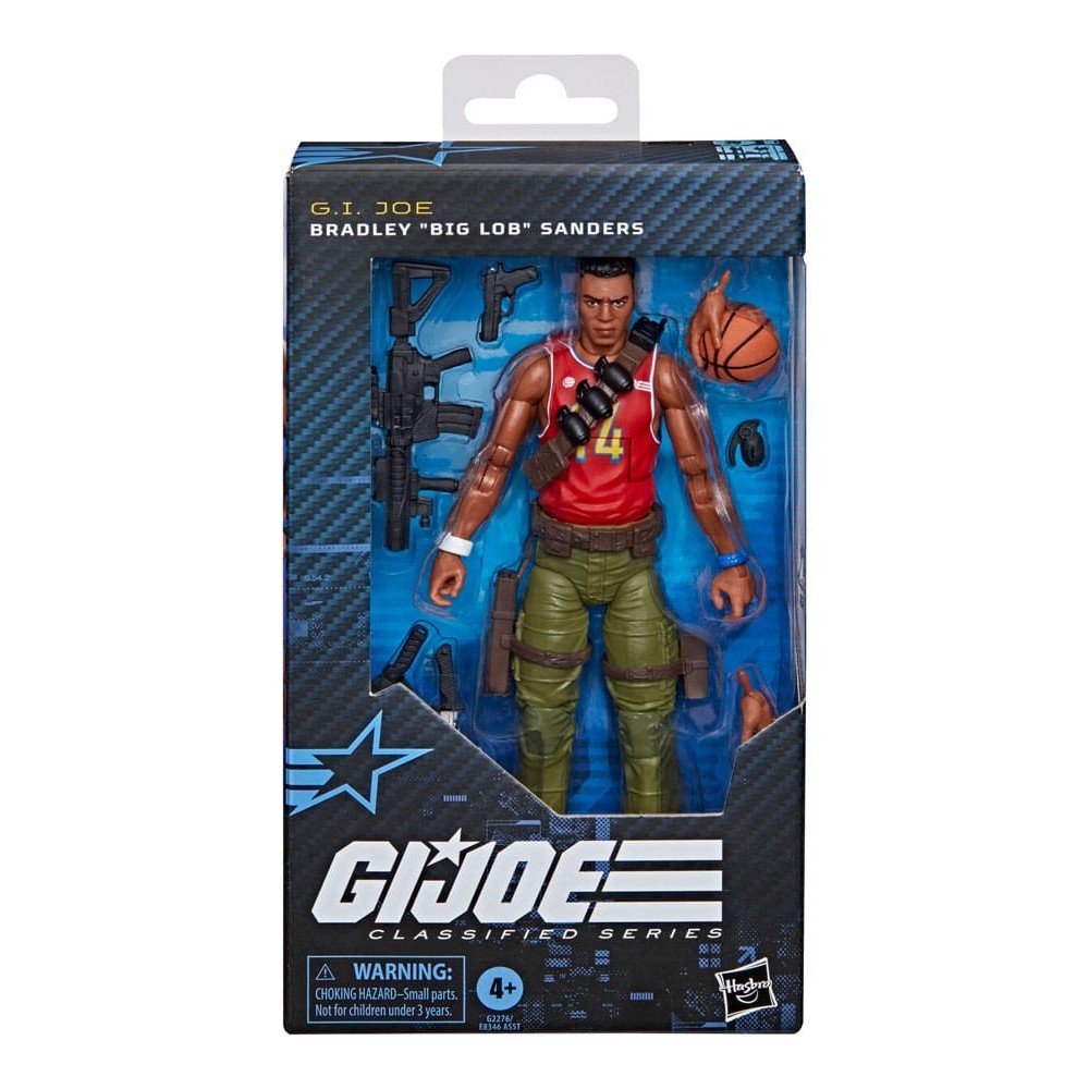 G.I. JOE CLASSIFIED SERIES BRADLEY BIG LOB SANDERS ACTION FIGURE HASBRO