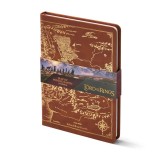 IL SIGNORE DEGLI ANELLI MAP OF THE MIDDLE EARTH JOURNAL TACCUINO NOBLE COLLECTIONS