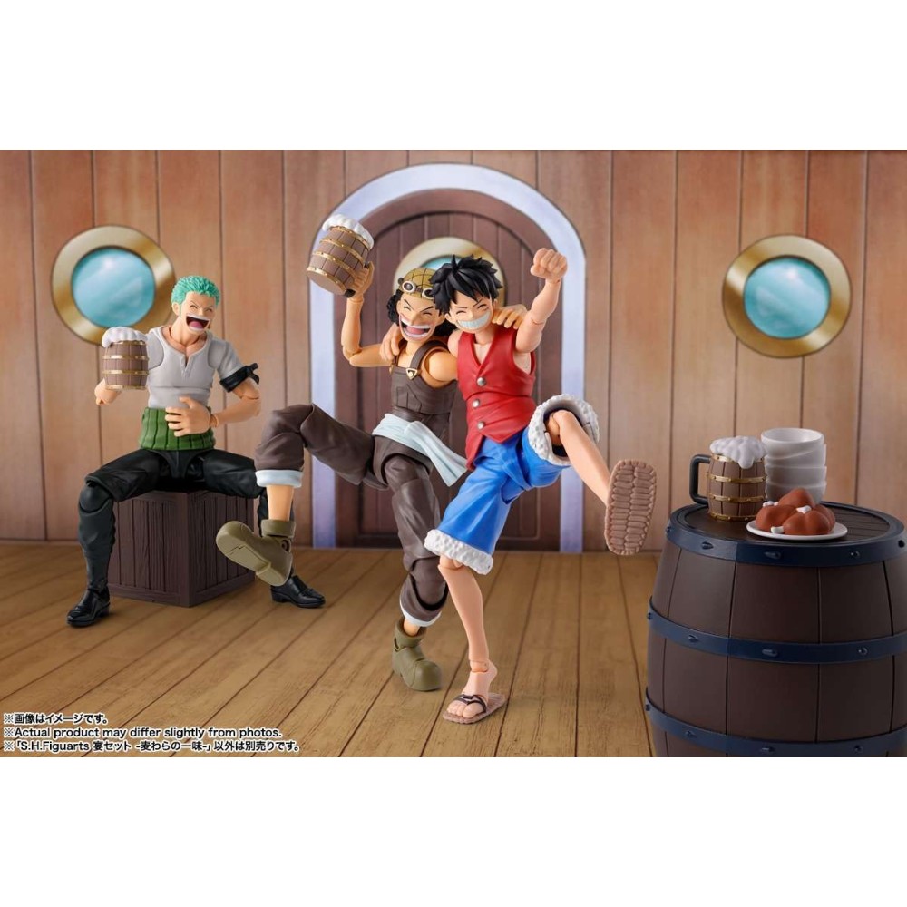 ONE PIECE THE STRAW HAT CREW S.H. FIGUARTS PARTY SET BANDAI