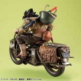DRAGON BALL Z SON GOKU & BIKE DESKTOP REAL MCCOY FIGURE MEGAHOUSE