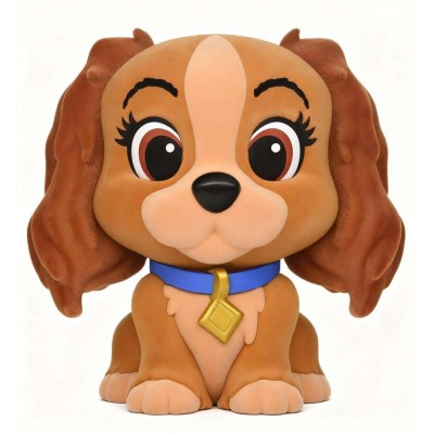 MONOGRAM DISNEY DOG LADY AND THE TRAMP LADY FIGURAL BANK