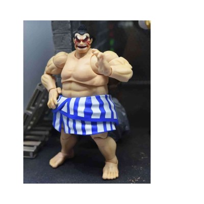 ULTRA STREET FIGHTER II E. HONDA DELUXE ACTION FIGURE JADA TOYS