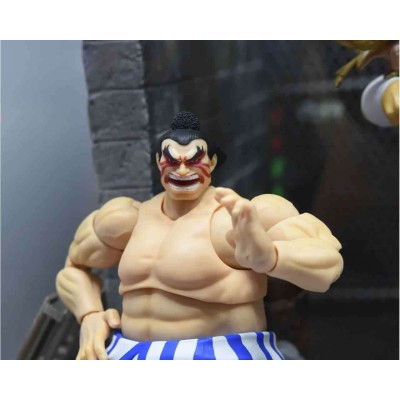 ULTRA STREET FIGHTER II E. HONDA DELUXE ACTION FIGURE JADA TOYS