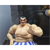 JADA TOYS ULTRA STREET FIGHTER II E. HONDA DELUXE 1:12 SCALE ACTION FIGURE