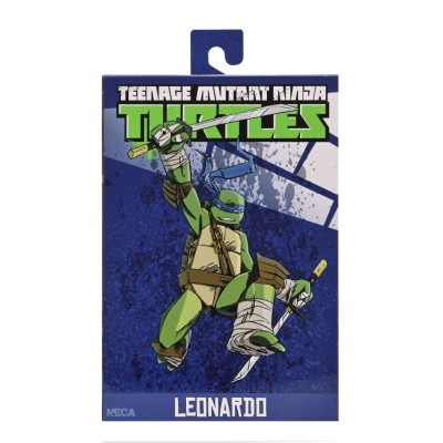 NECA TMNT NINJA TURTLES 2012 LEONARDO ULTIMATE ACTION FIGURE