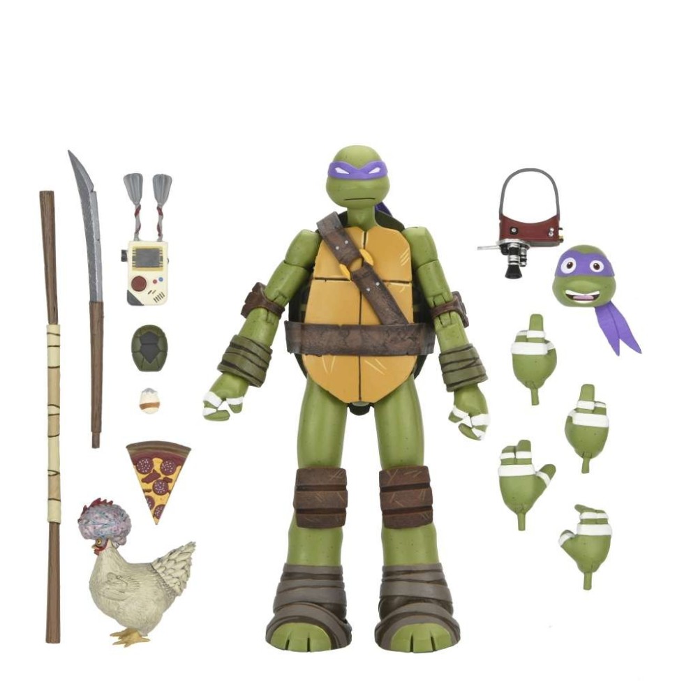 NECA TMNT NINJA TURTLES 2012 DONATELLO ULTIMATE ACTION FIGURE