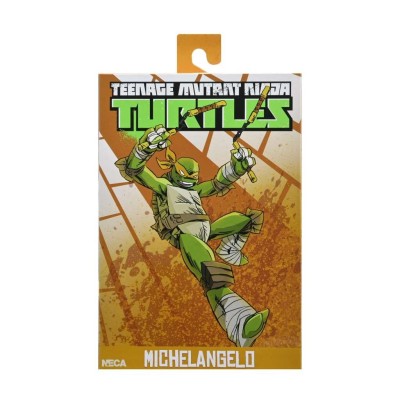 NECA TMNT NINJA TURTLES 2012 MICHELANGELO ULTIMATE ACTION FIGURE