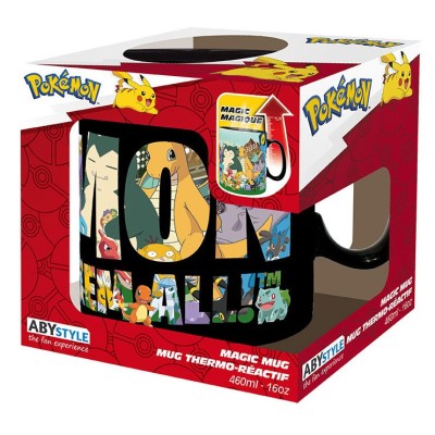 POKEMON GOTTA CATCH EM ALL TAZZA CAMBIACOLORE ABYSTYLE
