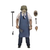 THE TEXAS CHAINSAW MASSACRE LEATHERFACE OLD LADY MASK CLOTHED ACTION FIGURE NECA
