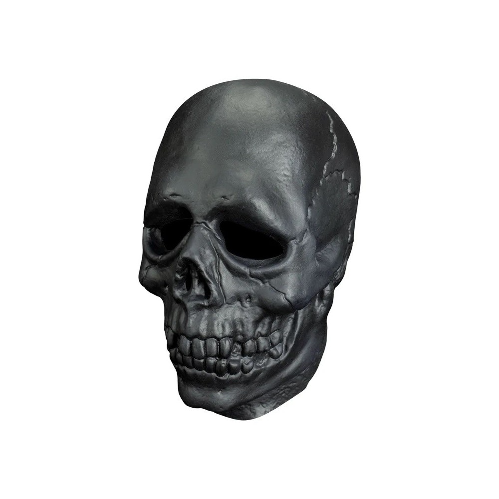 TRICK OR TREAT STUDIOS DON POST BLACK SKULL VINYL MASK