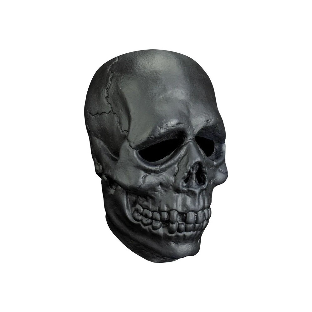 TRICK OR TREAT STUDIOS DON POST BLACK SKULL VINYL MASK