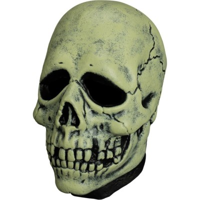 TRICK OR TREAT STUDIOS DON POST GLOWIN GHOULIES SKULL VINYL MASK