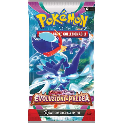 POKEMON EVOLUZIONI A PALDEA BUSTINA IN ITALIANO THE POKEMON COMPANY INTERNATIONAL