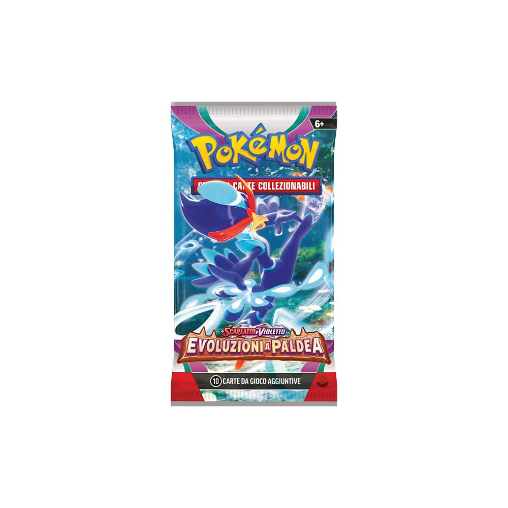 POKEMON EVOLUZIONI A PALDEA BUSTINA IN ITALIANO THE POKEMON COMPANY INTERNATIONAL