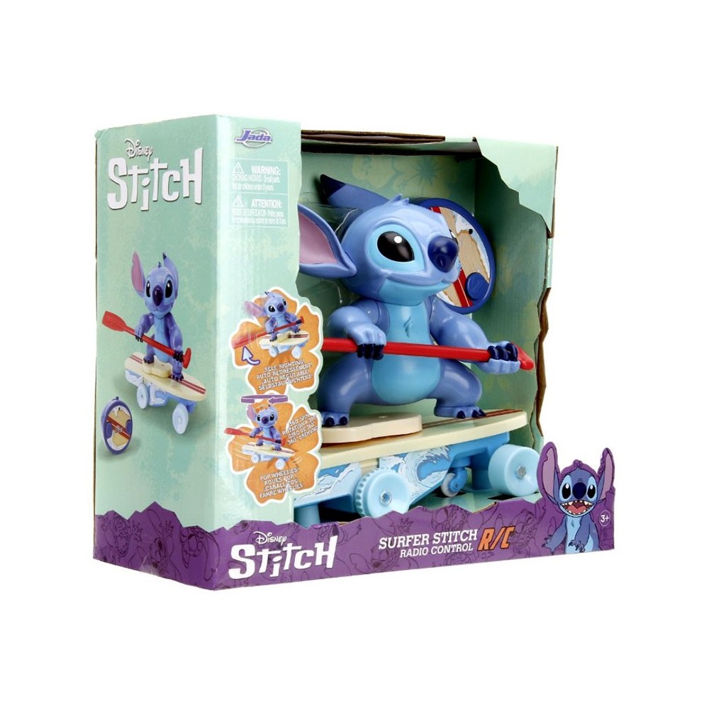DISNEY STITCH SURFER STITCH RADIO CONTROLLED ACTION FIGURE JADA TOYS