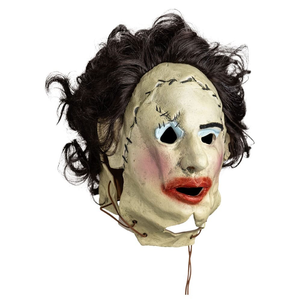 TRICK OR TREAT STUDIOS THE TEXAS CHAINSAW MASSACRE 1974 PRETTY WOMAN LEATHERFACE VINYL MASK